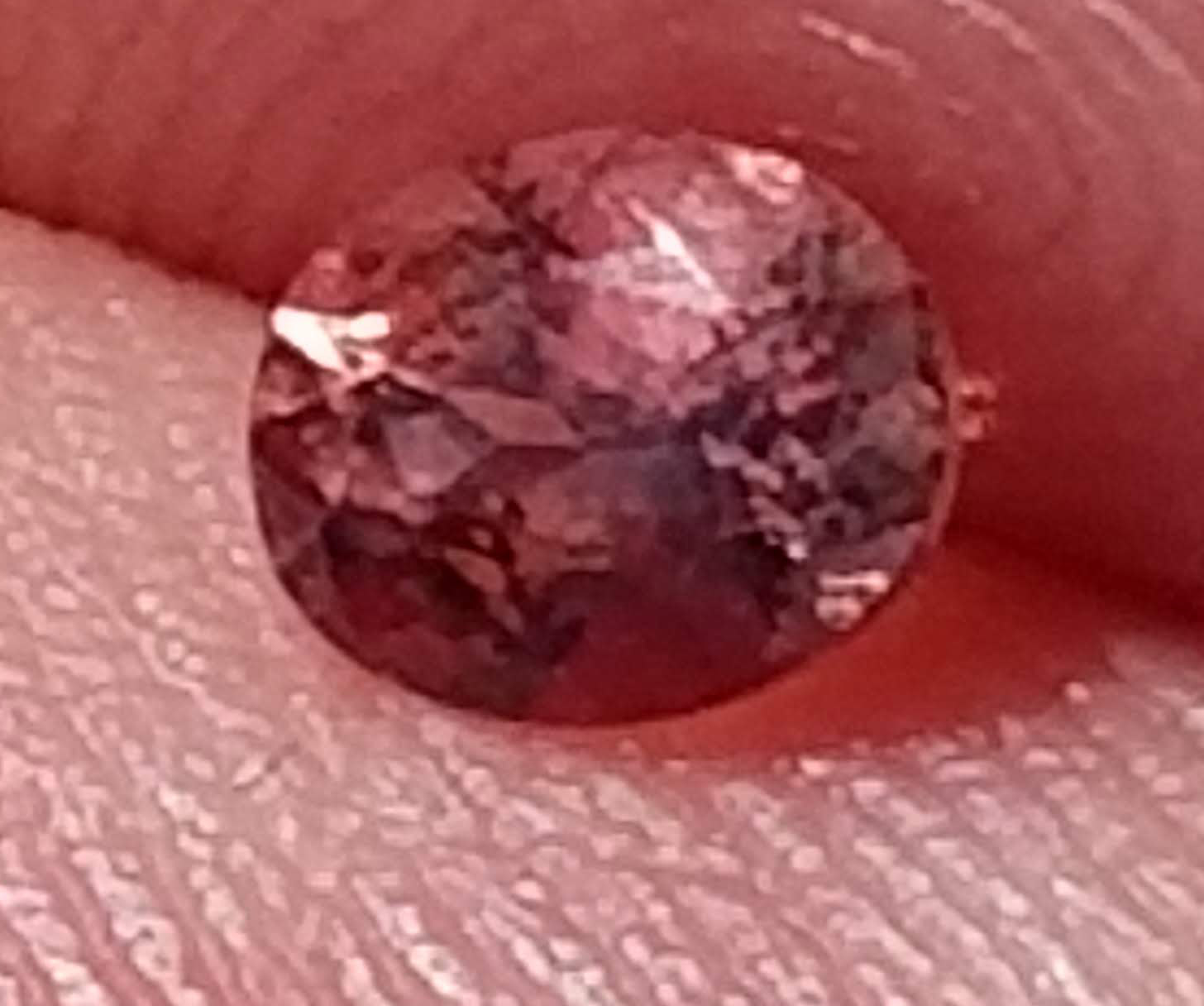 Songea Copper Oval Sapphire 0.39 carats 4.5x3.6x2.9mm